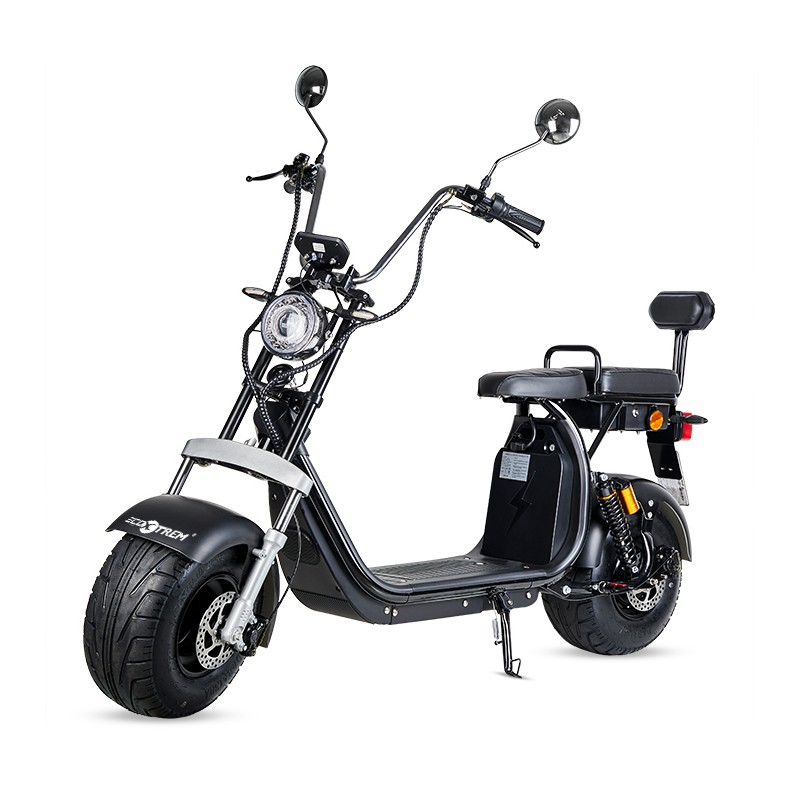 Moto électrique avec batterie amovible, haute autonomie •ICOOLWHEEL•